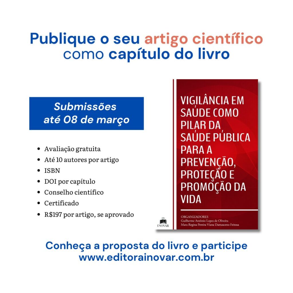 Submissão de artigos até 08 de março de 2026.