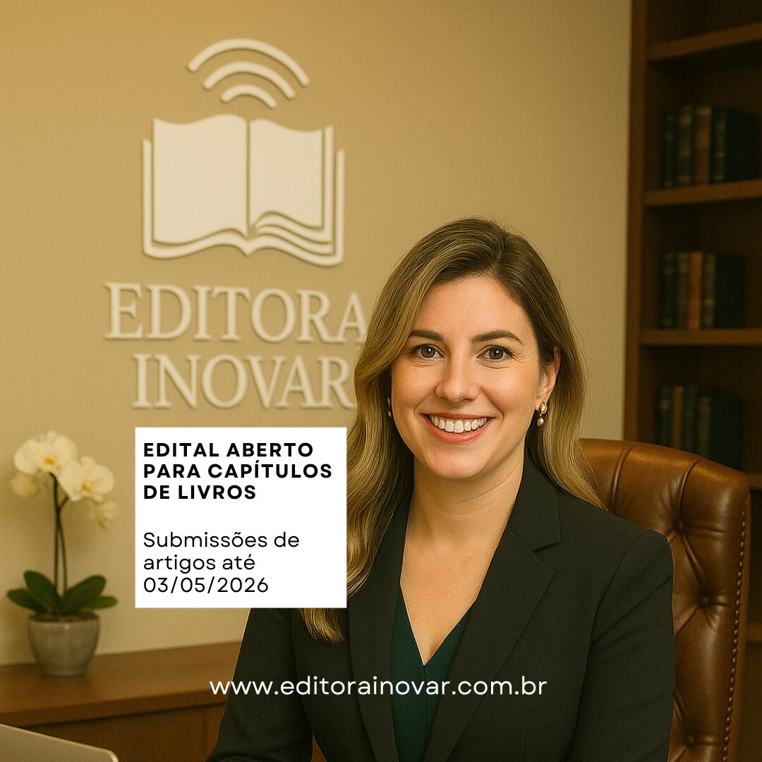 Chamada para submissão de artigos científicos para publicação como capítulo de livro. Submissões até 03/05/2026